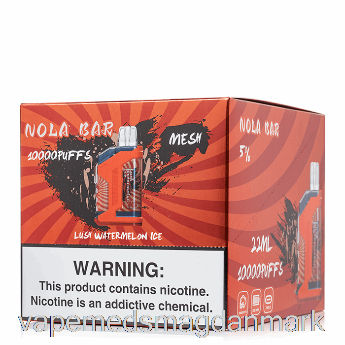 Engangs Vape Danmark [10-pak] So Soul Nola Bar 10000 Engangs